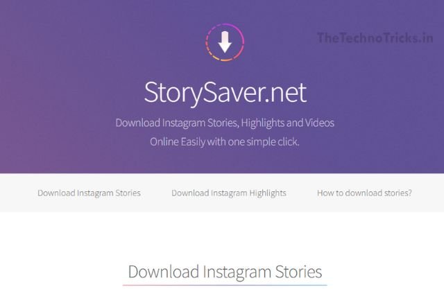 Story Saver Net