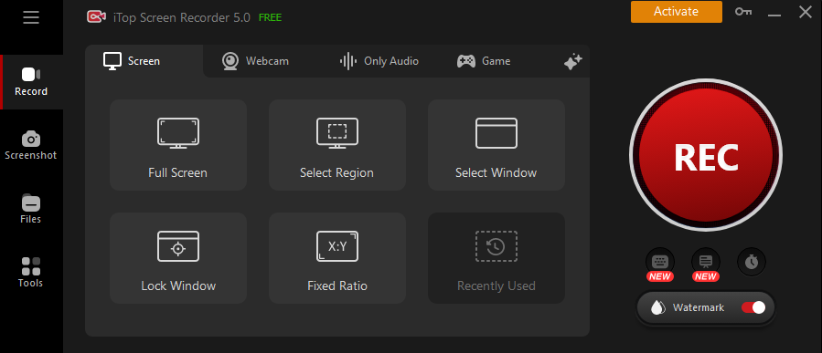 iTop Screen Recorder: The Best Way to Record Your PC Screen Without Lag 2 image3