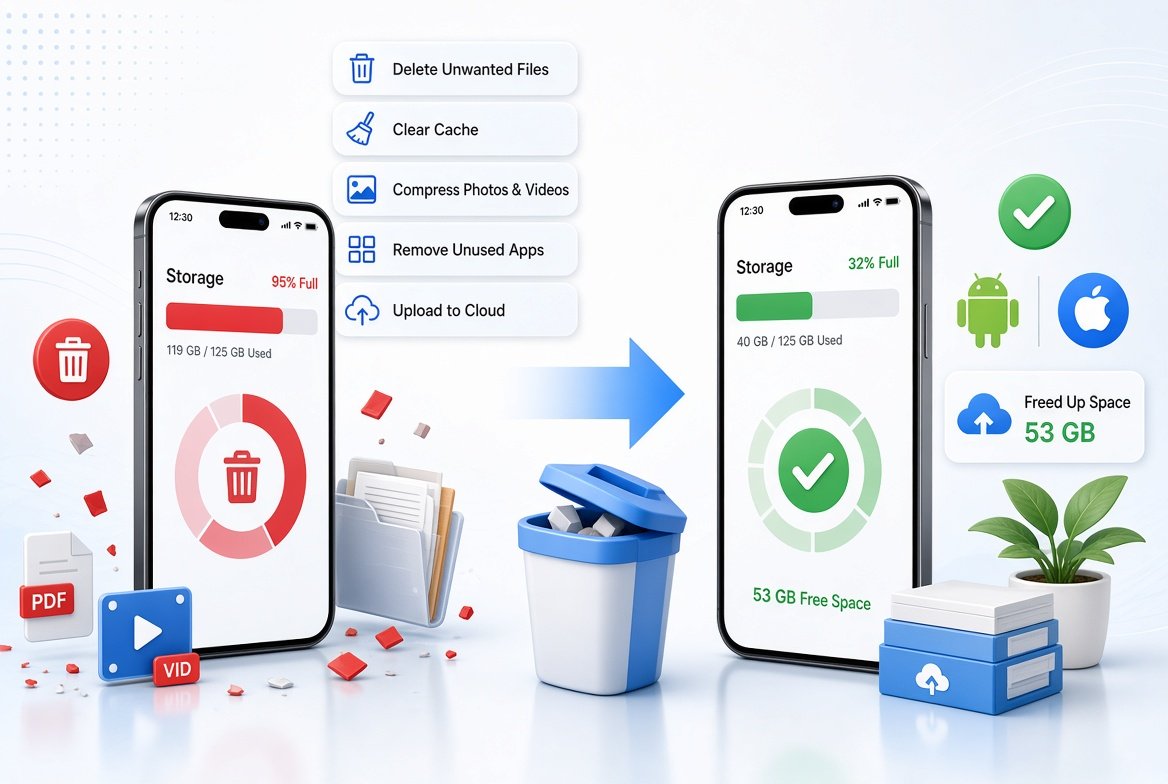 Free Up Phone Storage