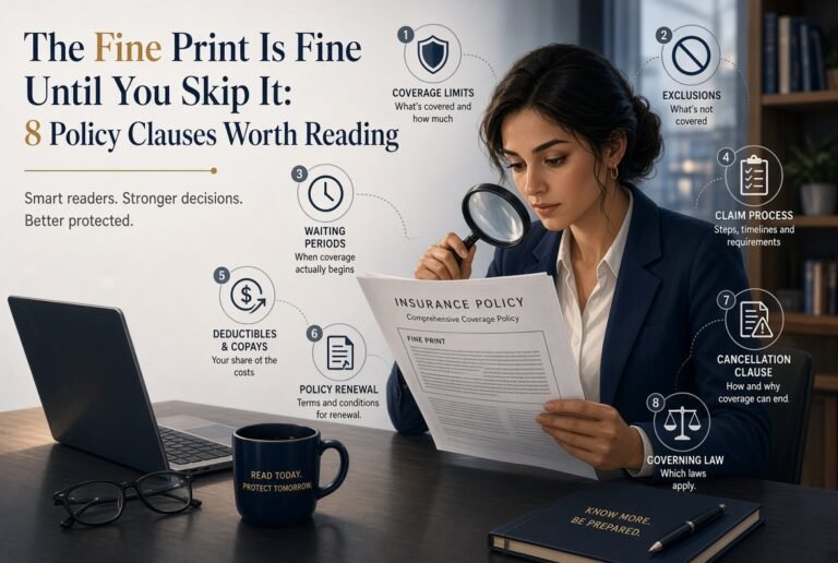 The Fine Print Is Fine Until You Skip It: 8 Policy Clauses Worth Reading