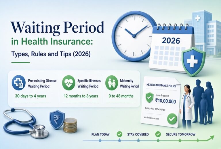 Waiting Period in Health Insurance: Types, Rules and Tips (2026) 5 Waiting Period in Health Insurance: Types, Rules and Tips (2026)
