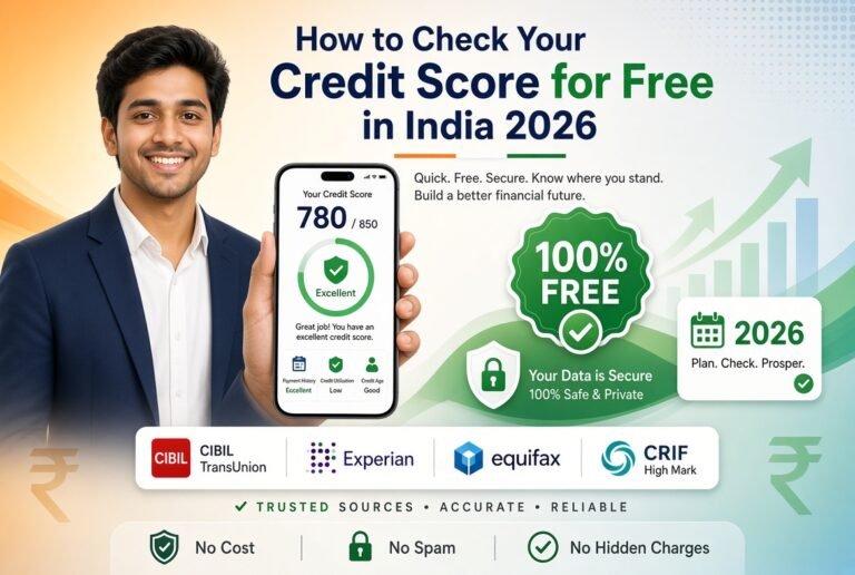 How to Check Your Credit Score for Free in India 2026